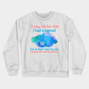 Magical Trans Girl Transformation — Sailor Moon Crewneck Sweatshirt